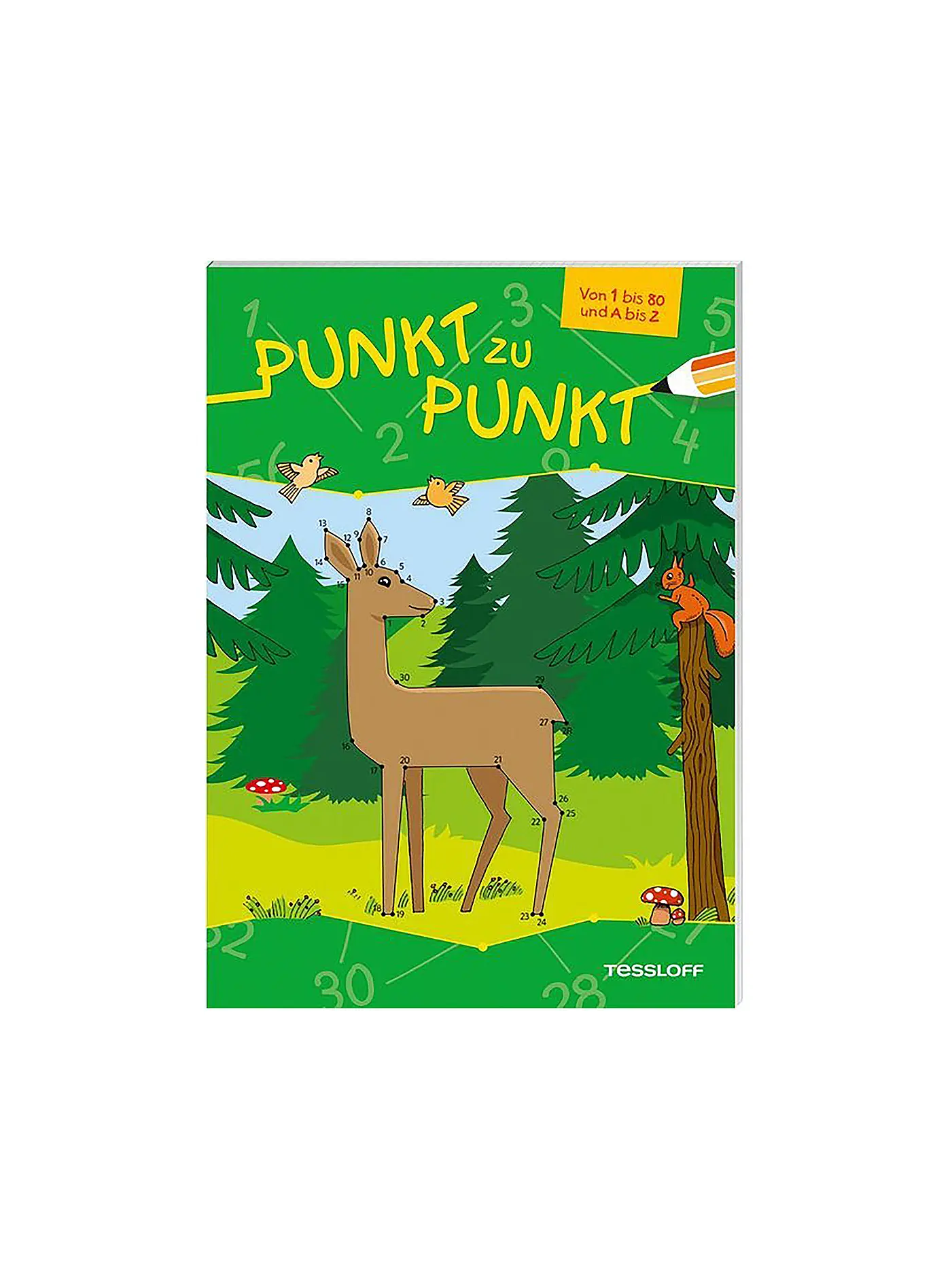 TESSLOFF VERLAG | Buch - Punkt zu Punkt 1 bis 80 und A bis Z (Reh) | 
